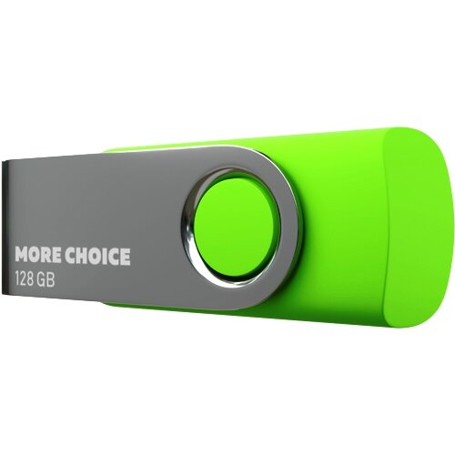 Флешка More Choice MF128-4 128 Гб usb 2.0 Flash Drive - зеленый