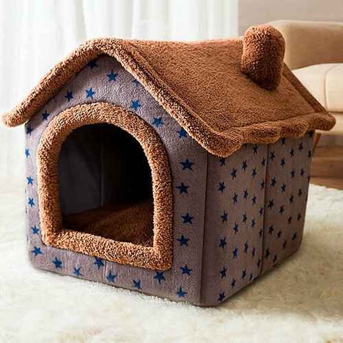 Домик-лежанка для собак и кошек Кролик (размер М), лежанка для животных