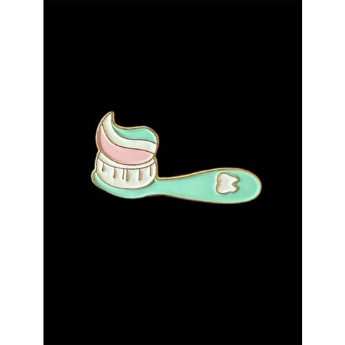 Значок Зубная щетка с пастой сахарное ассорти зубная щетка с пастой 15 г