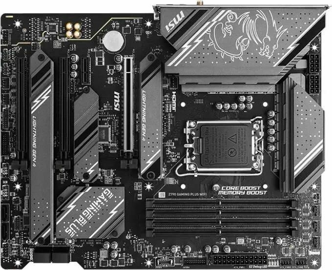 Материнская плата MSI Z790 GAMING PLUS WIFI, LGA 1700, Intel Z790, ATX, Ret