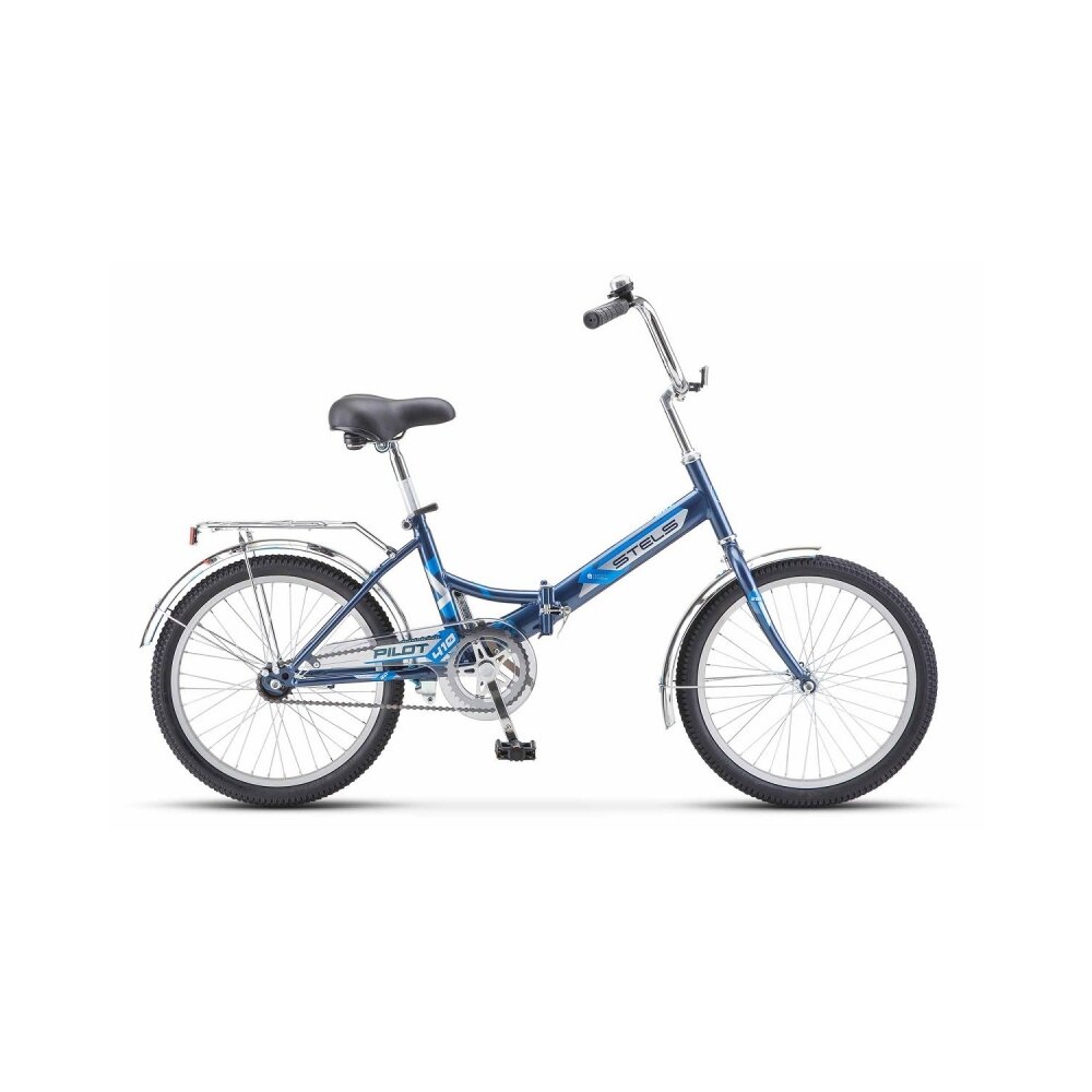 Велосипед Stels Pilot 410 C 20 Z010 (2024) 13.5 синий (требует финальной сборки)