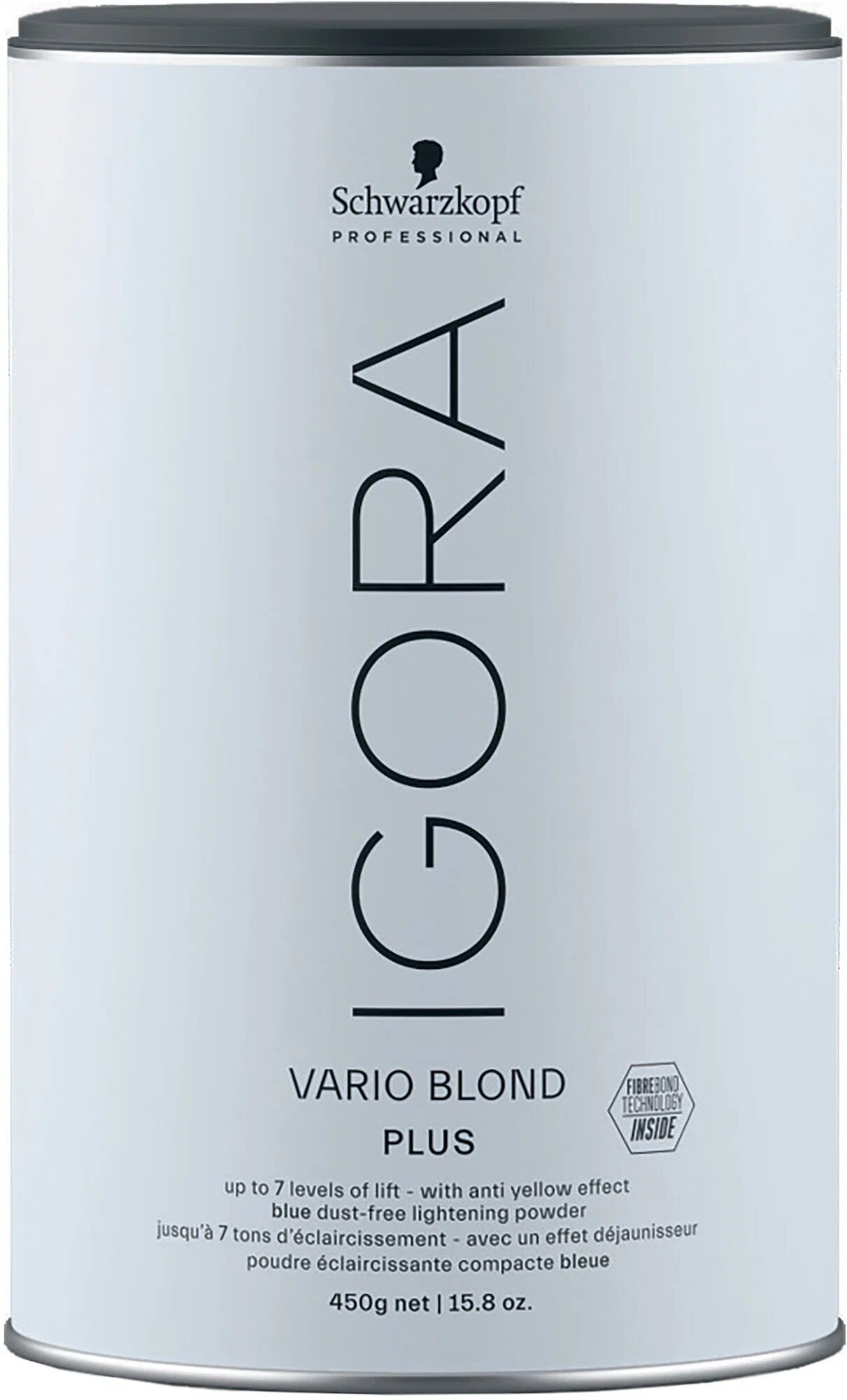 Schwarzkopf Professional Голубой порошок для обесцвечивания волос Vario Blond Plus 9 %, 450 мл