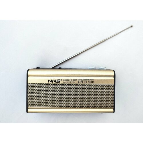 Радиоприемник - Портативная акустика NS-S991 Bluetooth, MP3, FM