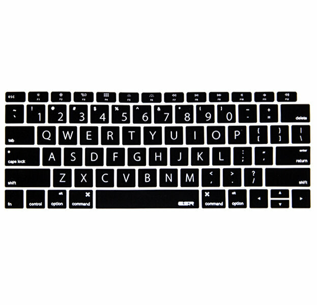 Накладка на клавиатуру для Macbook Air 13 2018 – 2019 (US) Black