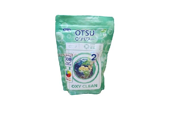 Отбеливатель OTSU Кислородный Oxy Clean, 1 кг. универсальное