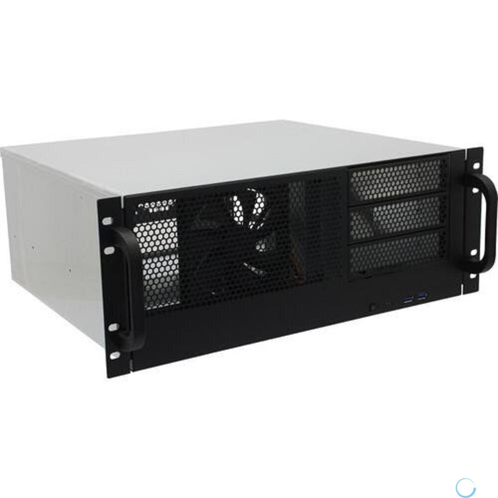 Procase RM438-B-0 Корпус 4U server case,3x5.25+8HDD, черный, без блока питания, глубина 380мм, MB ATX 12"x9.6"