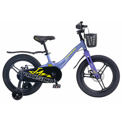Детский велосипед Maxiscoo Jazz Pro 18 (2024) 18 Синий (115-130 см) велосипед детский forward azure 18 2022 18 желтый синий