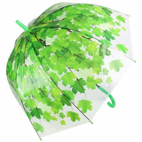 детский зонтик с проявляющимся рисунком russian look 51629 2 Зонт Amico, зеленый