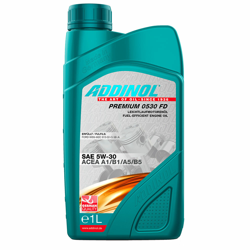 Масло моторное Addinol Premium 0530 FD 5W-30 (1л) AD-5W30-PFD-1L