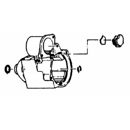 DELCO REMY 10457359 Крышка стартера передняя 10120₽