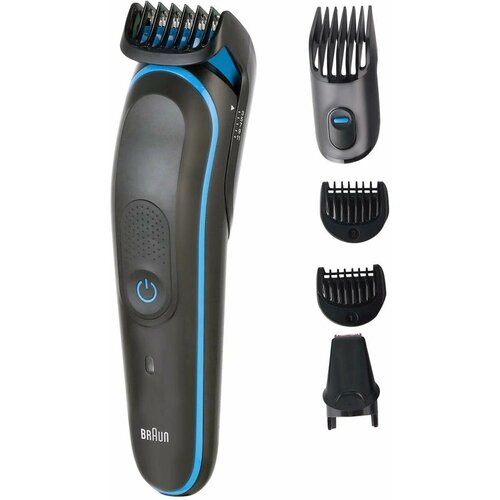 Триммер Braun MGK3245 черныйголубой насадок в компл5шт 562800₽