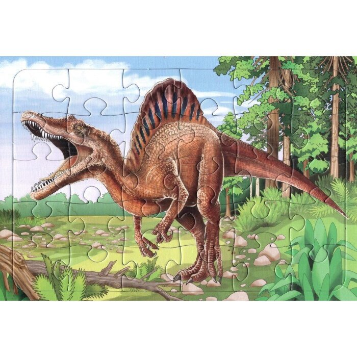 Пазл Аделаида "Динозавр Спинозавр", 30 элементов