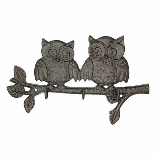 Крючок вешалка Совы 3-х рожк EDCJ395 чугун 47043 1270₽