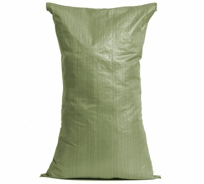 Мешок п п 40 кг. "зеленый" (50 х 90 см).