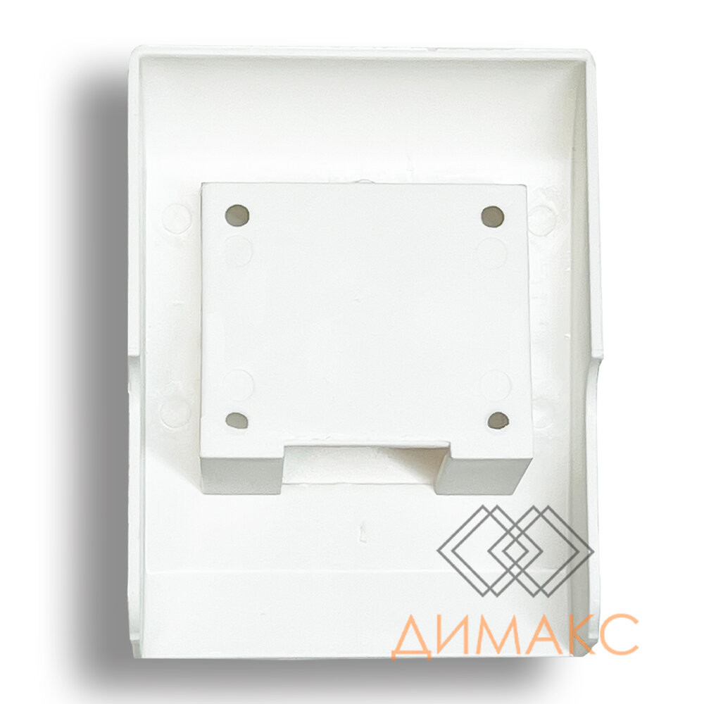 Монтажный бокс Росмат, для плинтусов Rico/Rico Leo/Technical/Royal/Rico Color, белый — фото 1