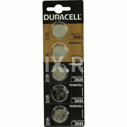 Батарейки Duracell CR2025-5