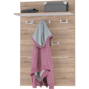 фото Полка Моби Куба10.122 дуб сонома/белый премиум