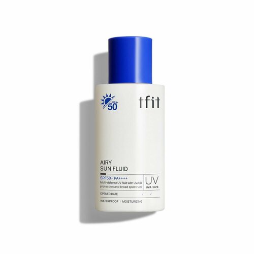 Tfit AIRY SUN FLUID Воздушный солнцезащитный флюид, 50мл