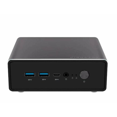 Неттоп Digma Pro Minimax U1 i5 1235U 13 8Gb SSD512Gb UHDG CR Windows 11 Professional GbitEth WiFi BT 60W темно-серыйчерный DPP5-8DXW01 4045300₽