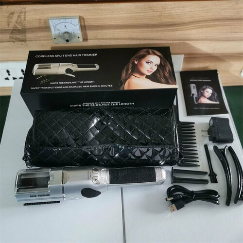 Многофункциональный триммер для волос в кожаной сумке подарочный набор Generation Silver 196800₽