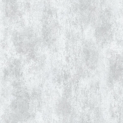 Обои антивандальные, винил горячего тиснение, моющиеся на флизелиновой основе Marvig Dandelion 1.06м х 10.05м, цвет светло-серый фон, имитация штукатурки с блеском