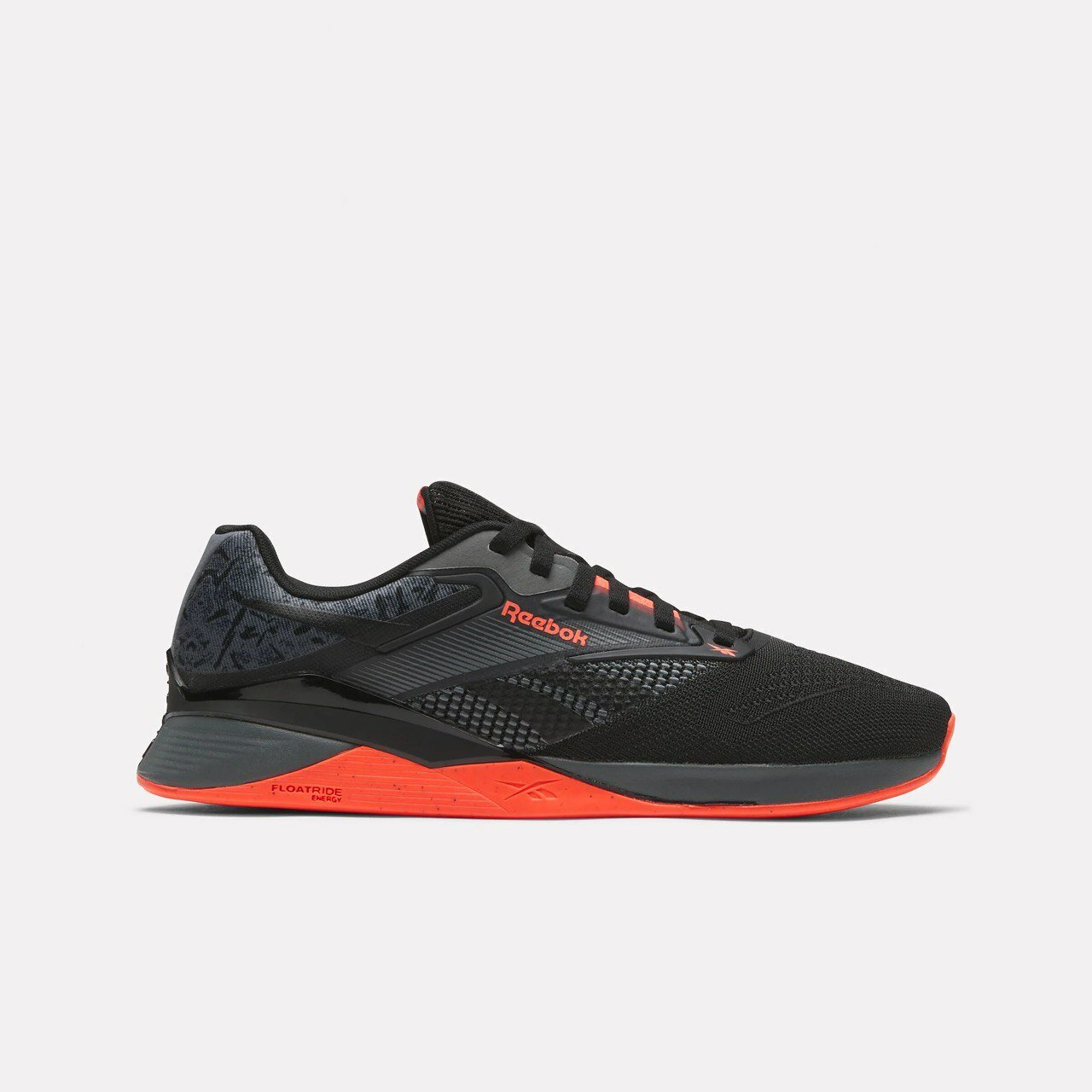 Кроссовки Reebok Nano X4, полнота 10 (RU)/ на широкую стопу, размер US 11 (EU 44.5 / 29 см), черный