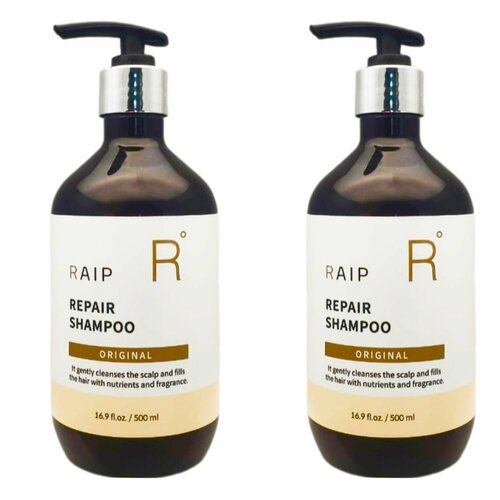 RAIP Шампунь для волос Repair Shampoo, восстанавливающий, 500 мл, 2 шт.