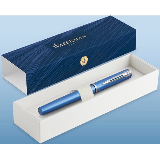 Ручка перьевая Waterman Graduate Allure (2068196) черный F перо сталь нержавеющая подар.кор. - фото №4