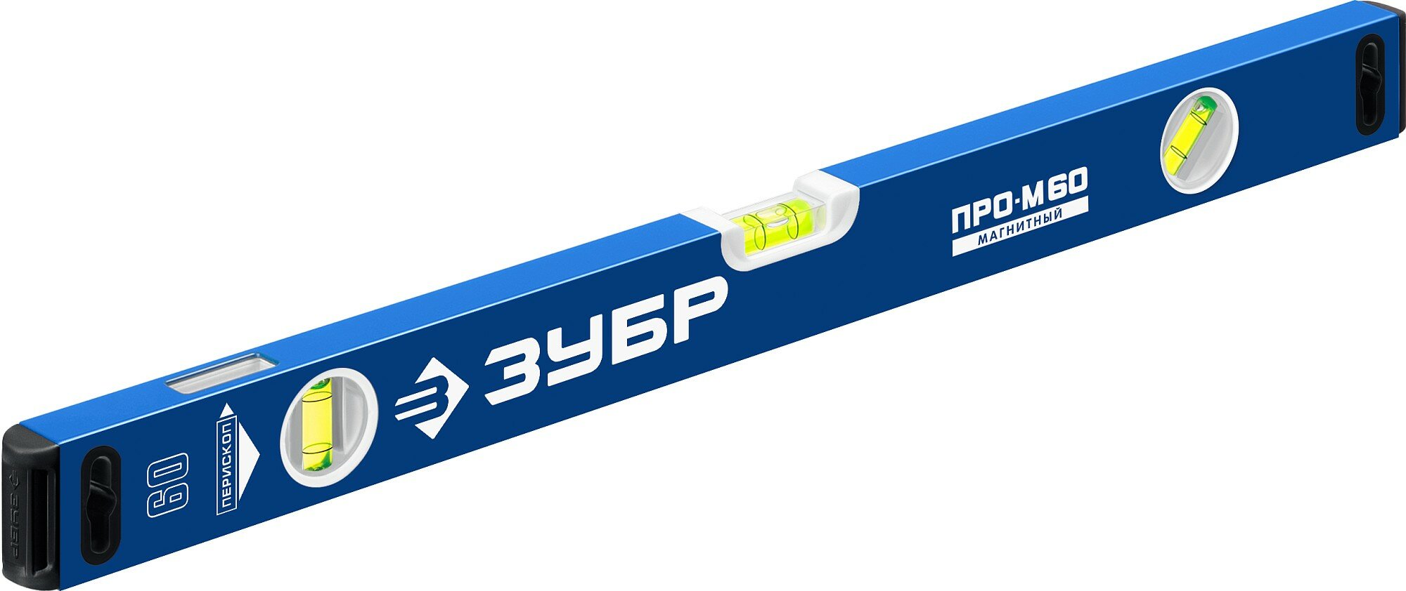 Уровень усиленный ЗУБР про-М 600 мм магнитный профессиональный