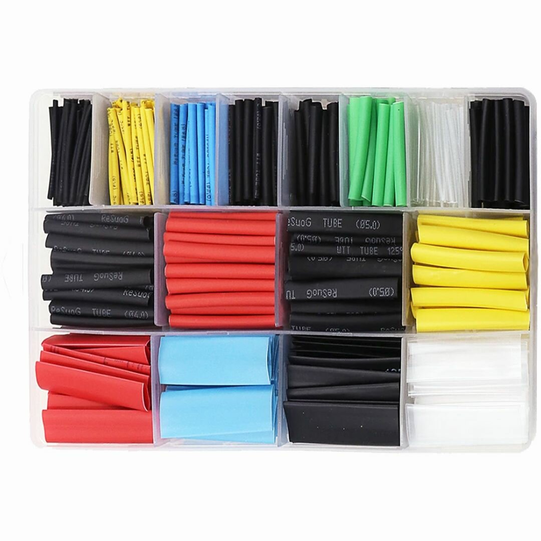 Набор термоусадочных трубок 580 шт — фото 1