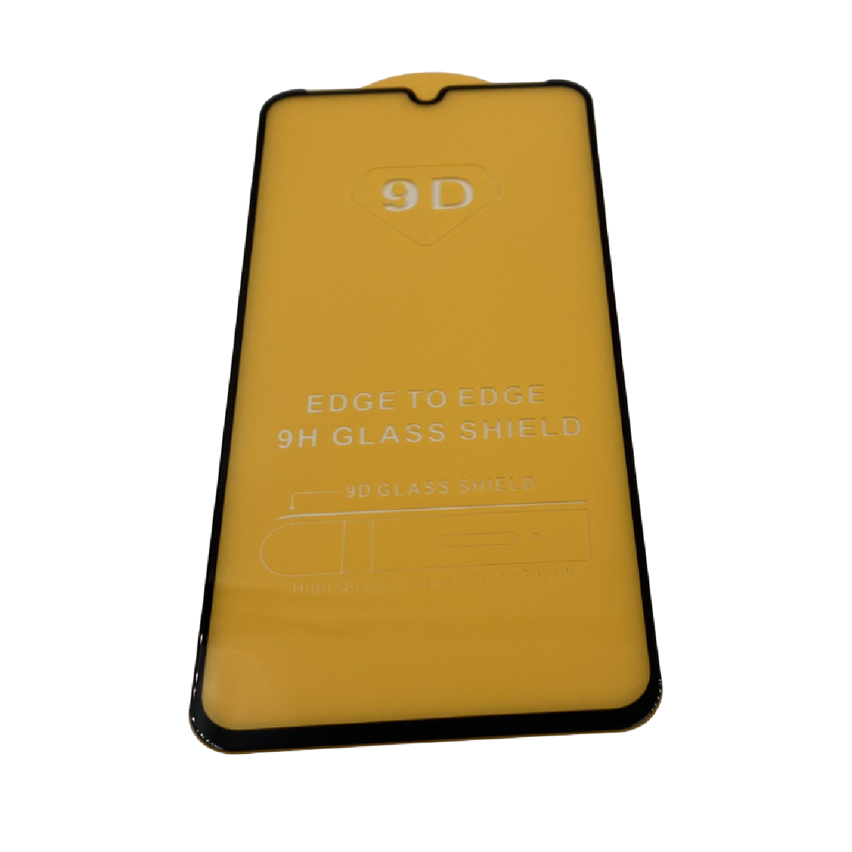 Защитное стекло "Полное покрытие" для Xiaomi Redmi Note 7/7 Pro Черный — фото 1