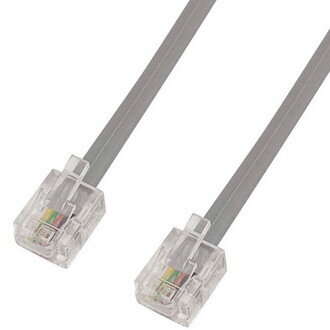 Телефонный кабель RJ-11 (6P-4C) 2m. white / RUICHI