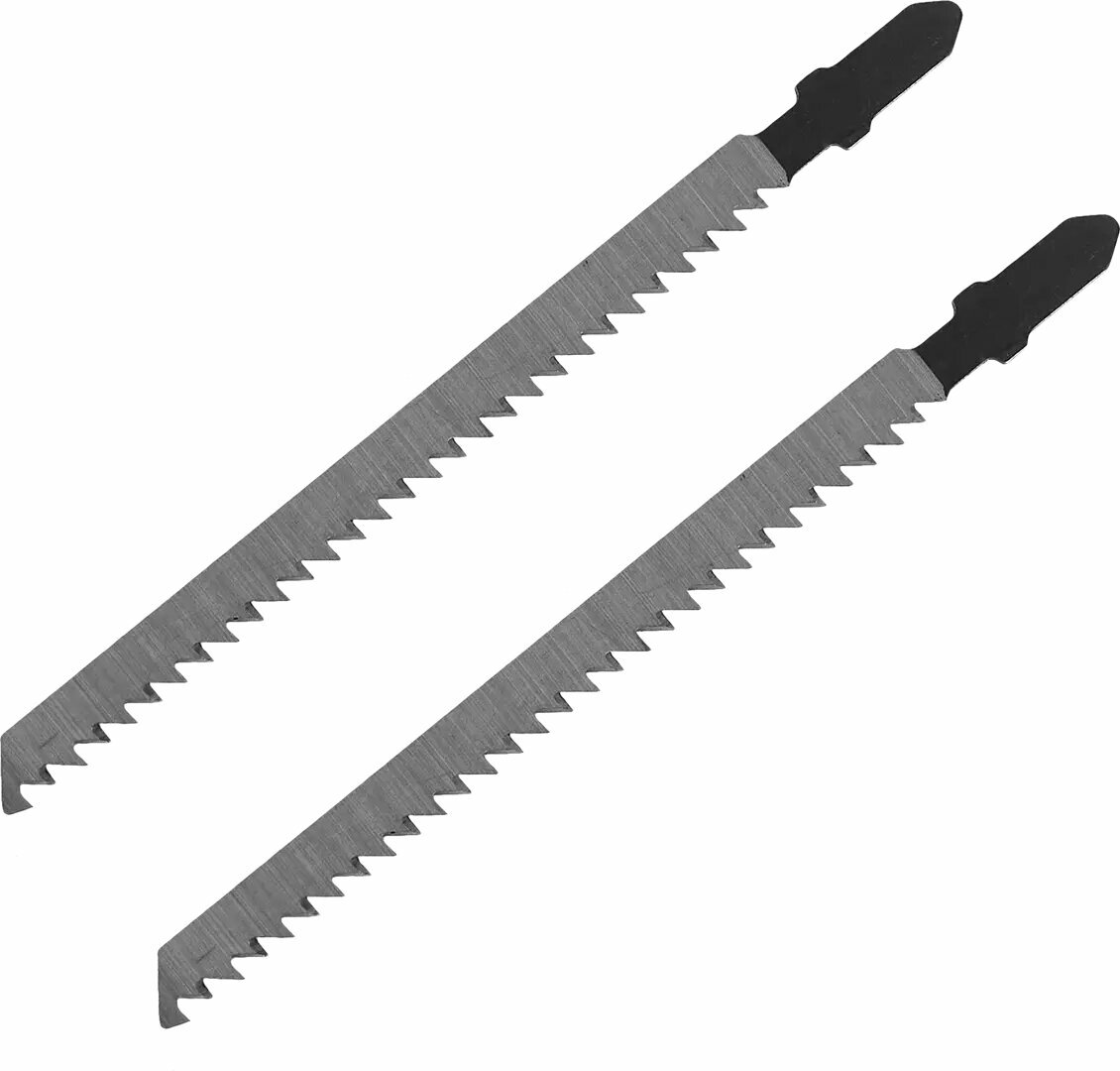 Пилка для лобзика по дереву Вихрь Т301CD быстрый рез 2 шт.