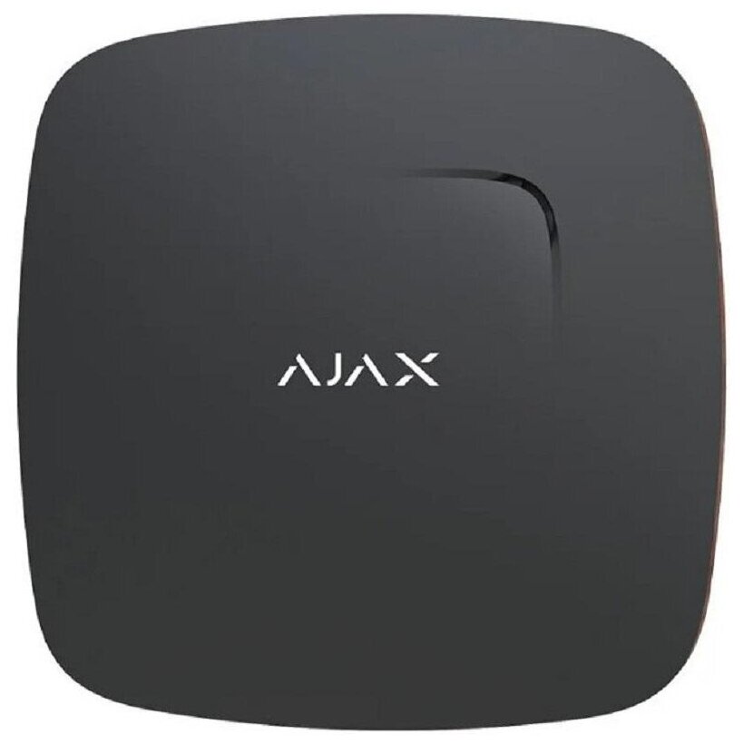 Датчик дыма и угарного газа с сенсором темпер. Ajax FireProtect Plus black