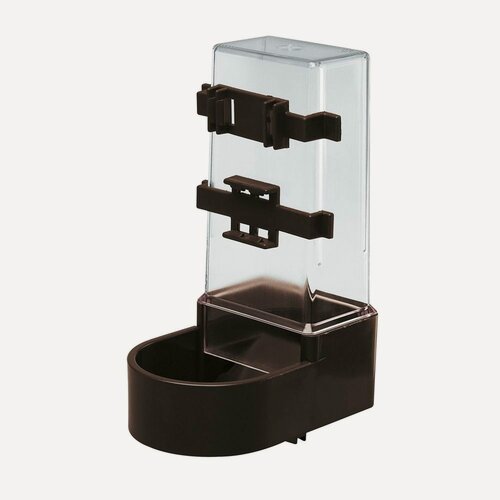 Изображение товара Поилка-кормушка Ferplast FPI4518 для попугаев, с универсальными креплениями, коричневая