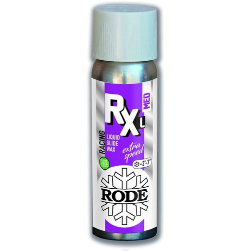 Мазь для лыж RODE Racing Extra Liquid Med, фиолетoвый, 80, 1