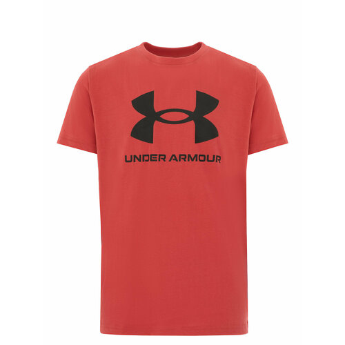 фото Футболка under armour, размер 135/140, коричневый, красный