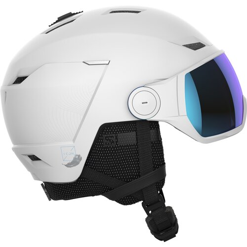 Шлем защитный Salomon, Icon LT Visor 2023-2024, 56-59, white