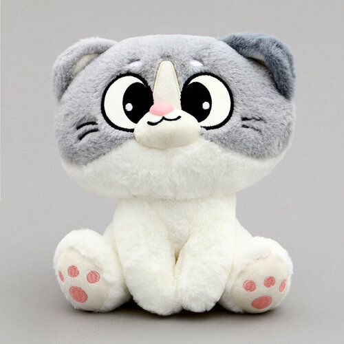 Мягкая игрушка «Котик», 22 см, цвет серый милая мягкая игрушка серый котик 35 см серый