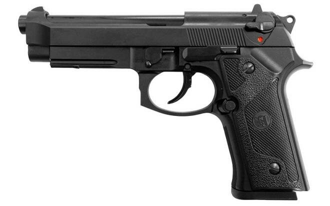 Пистолет KJW VE. CO2 CP329 M9 VE-FM GBB CO2 (черный, металл, рельса)