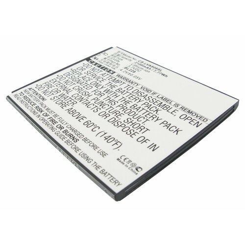 аккумулятор 2100mah для bp 818 711 714 722 Аккумулятор CS-LVA808SL BL229 для Lenovo A806/A806T/A8 3.7V / 2100mAh / 7.77Wh