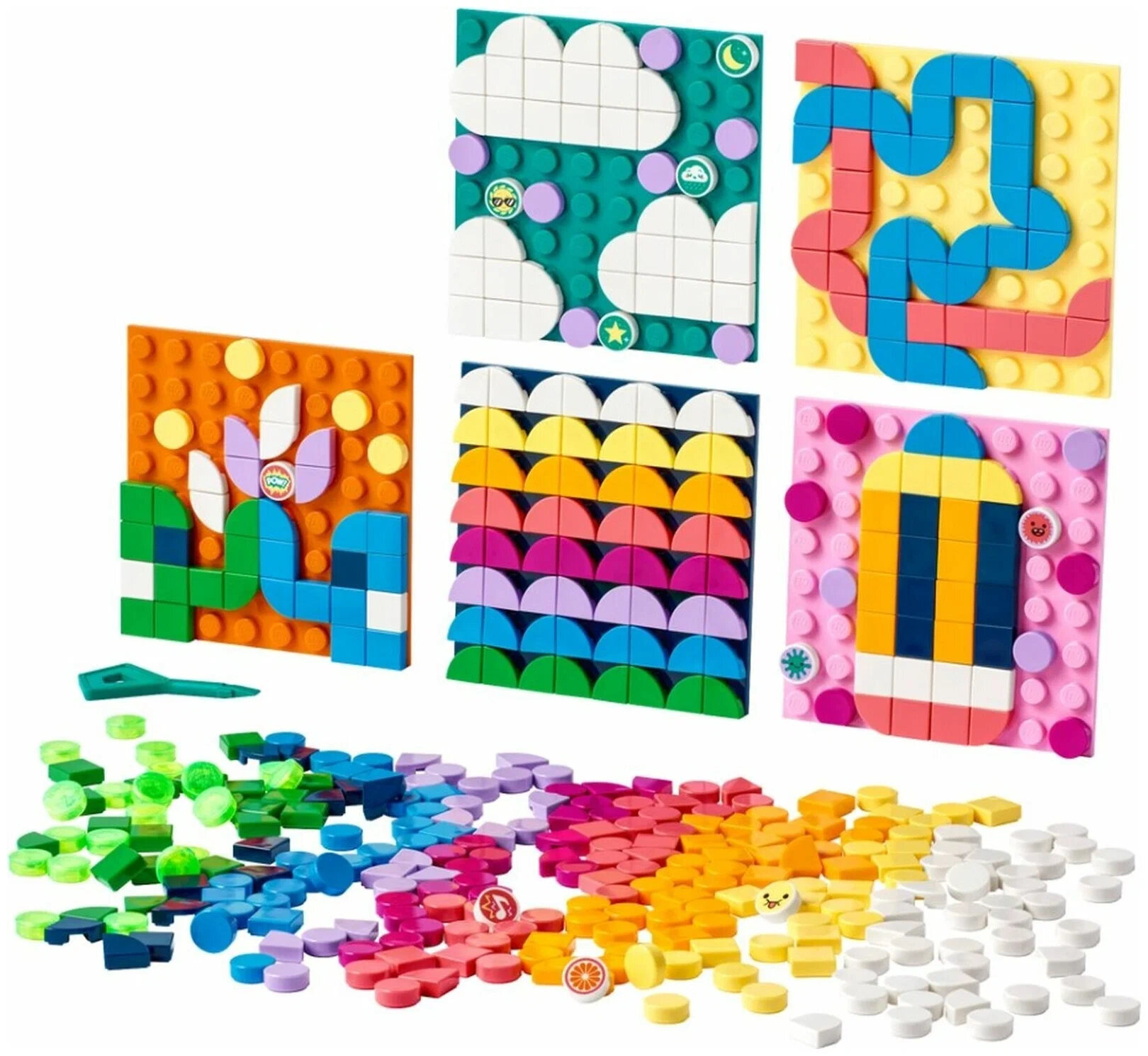 Констр-р LEGO DOTs Большой набор пластин-наклеек с тайлами
