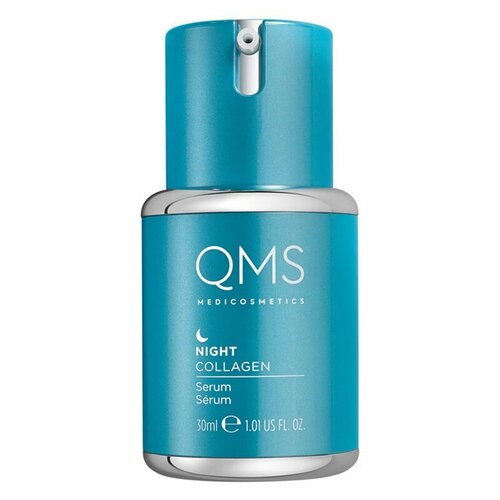 Сыворотка с коллагеном, ночь 30 мл QMS Night Collagen Serum 30 мл сыворотка с коллагеном день 30 мл qms collagen day serum 30 мл