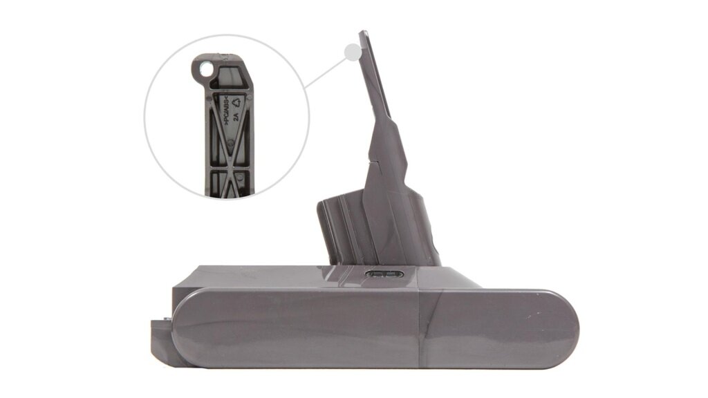 Аккумулятор для пылесоса Dyson V7, V8, SV10, SV10E 3000mAh 21.6V Li-Ion, 215866-01/02 215967-01/02 — фото 1