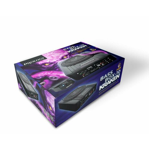 Автомобильный сабвуфер PROLOGY Kraken Bass Box-10 13561₽