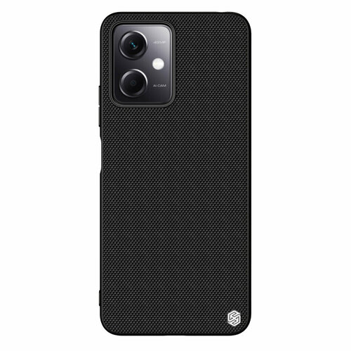 Накладка Nillkin Textured Case для Xiaomi Redmi Note 12 5G / Poco X5 5G Black (черная) nillkin textured чехол с покрытием из нейлонового волокна для xiaomi redmi note 12 pro 5g poco x5 pro