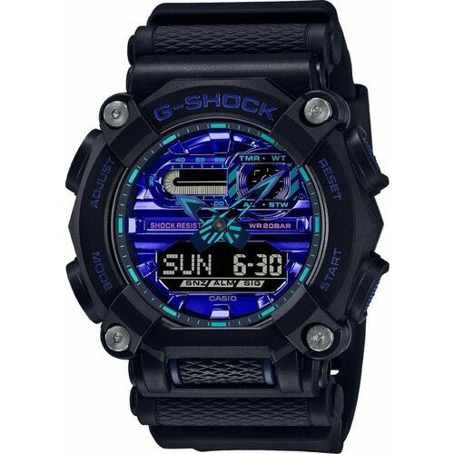 фото Наручные часы casio, синий casio g-shock