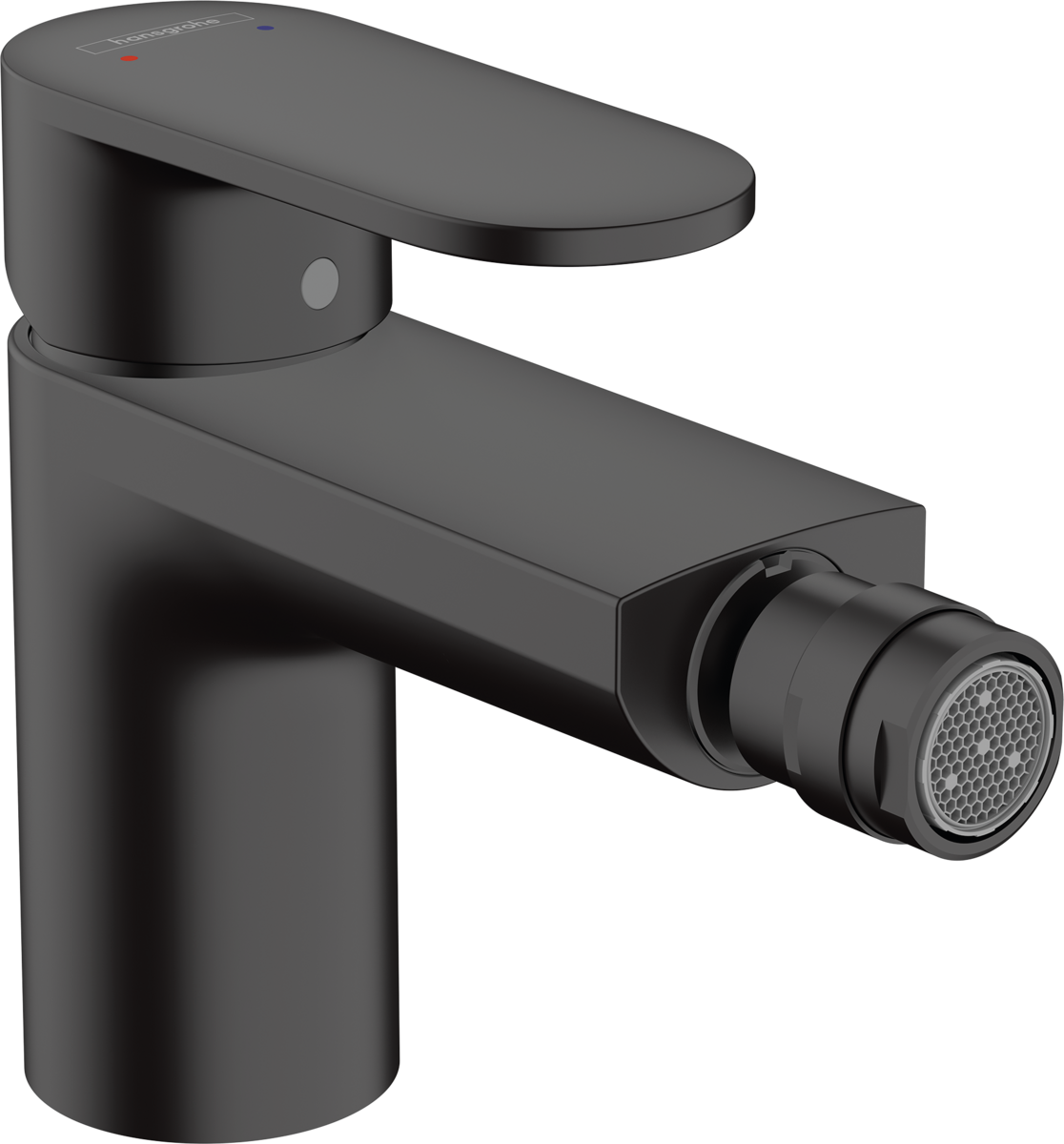 фото Смеситель для биде Hansgrohe Vernis Blend 71210670, матовый чёрный