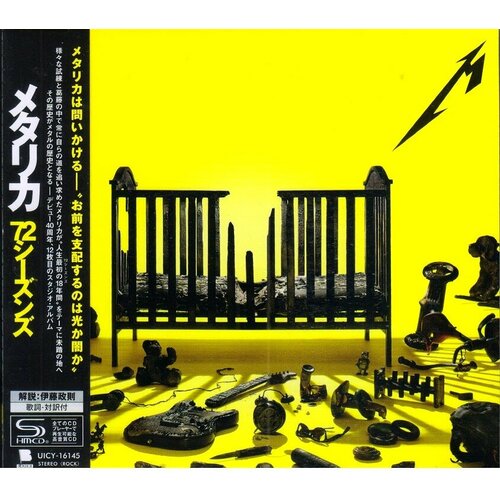Metallica-72 Seasons < Universal SHM-CD Japan (Компакт-диск 1шт) queen greatest hits [mini lp] vol 1 [limited release] universal shm cd japan компакт диск 1шт
