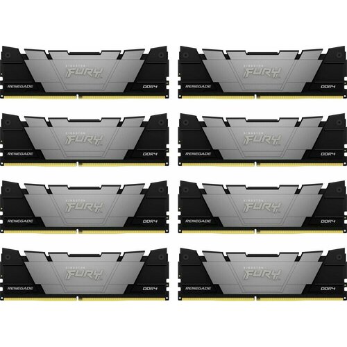 Оперативная память 256Gb DDR4 3200MHz Kingston Fury Renegade (8x32Gb KIT) (KF432C16RB2K8/256)